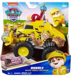COFFRET PAT PATROUILLE RESCUE WHEELS : TOUT TERRAIN BULLDOZER + RUBEN - VEHICULE TRANSFORMABLE - FIGURINE CHIEN - PAW PATROL - SPIN MASTER