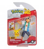 COFFRET POKEMON BATTLE FIGURE SACHA ET PIKACHU - POKEMON - FIGURINE ACTION