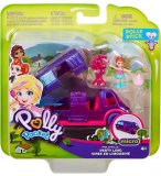 COFFRET POLLY POCKET PARTY LINO VIREE EN LIMOUSINE AVEC 1 FIGURINE + ACCESSOIRES - VOITURE - MATTEL - GGC41 - POUPEE