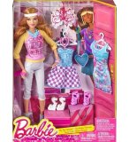 COFFRET POUPEE BARBIE ET TENUES MODE - MATTEL - BFW22