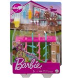 COFFRET SALLE DE JEUX BARBIE : BABYFOOT + CHIEN + ACCESSOIRES - MATTEL - GRG77 - ACCESSOIRES POUPEE