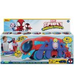 COFFRET SPIDEY ET SES AMIS : LE QUARTIER GENERAL ARACHNO-MOBILE 63 CM 2 EN 1 - CAMION TRANSFORMABLE - JOUET GARCON