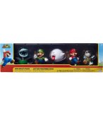 COFFRET SUPER MARIO 5 FIGURINES : PLANTE PIRANH'OS LUIGI BOO MARIO SKELEREX - FIGURINE NINTENDO - JAKKS
