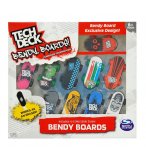 COFFRET TECH DECK BENDY BOARDS 10 FINGER SKATES - PLANCHES FLEXIBLES - SPIN MASTER - MINI SKAKE A DOIGT
