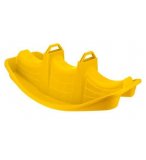 CROCODILE ROCKER JAUNE TRIO 3 PLACES - BASCULE PLASTIQUE - TRIXY