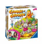 CROQUE CAROTTE + JEU DE CARTES INEDIT - PARCOURS, COURSE LAPINS - RAVENSBURGER - 20948 - JEU SOCIETE ENFANT
