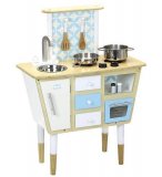 CUISINE VINTAGE EN BOIS + ACCESSOIRES - VILAC - 8109 - JOUET D'IMITATION