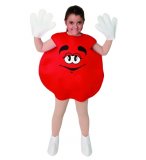 DEGUISEMENT BONBON ROUGE 7/9 ANS FILLE - HUMOUR