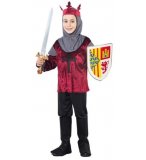 DEGUISEMENT CHEVALIER MEDIEVAL CROISE 7/9 ANS GARCON - MOYEN AGE - COSTUME ENFANT - PANOPLIE 