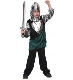 DEGUISEMENT CHEVALIER VERT TRISTAN 12 ANS - COSTUME GARCON - PANOPLIE  ENFANT MOYEN AGE