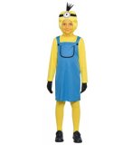 DEGUISEMENT CREATURE JAUNE MINION 7/9 ANS FILLE - DESSIN ANIME - COSTUME ENFANT