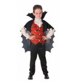 DEGUISEMENT DRACULA VAMPIRE 8/10 ANS - RUBIES - 883796 - HALLOWEEN