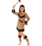 DEGUISEMENT INDIENNE 7/9 ANS FILLE - COSTUME SIOUX, APACHE, SQUAW