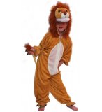 DEGUISEMENT LION 4 ANS - COSTUME PELUCHE - PANOPLIE ENFANT