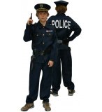 DEGUISEMENT POLICIER 10 ANS GARCON - UNIFORME METIER - COSTUME ENFANT