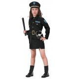 DEGUISEMENT POLICIERE + ACCESSOIRES 12 ANS FILLE - UNIFORME METIER