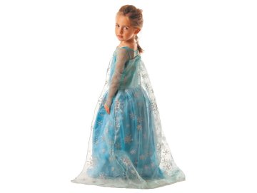 D�guisement Princesse des Glaces luxe 4/6 ans - robe - Costume fille - Panoplie enfant - Carnaval - Fete