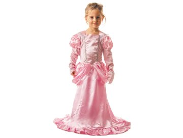 D�guisement princesse des reves luxe 7/9 ans fille - robe cerceau - costume - panoplie