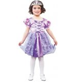 DEGUISEMENT PRINCESSE LILA 7/9 ANS - PANOPLIE ROBE VIOLETTE - COSTUME FILLE - ENFANT