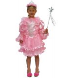 DEGUISEMENT PRINCESSE ROSE 6 ANS - COSTUME FILLE - PANOPLIE ENFANT