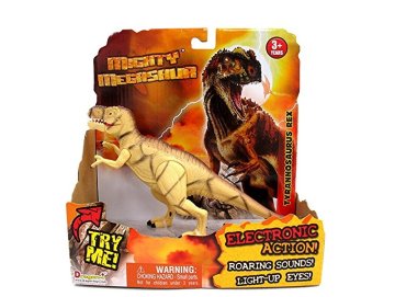 Dinosaure t-rex / dino tyrannosaurus avec sons - 21 cm de long - dragon-i Toys