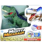 DINOSAURE T-REX VERT MECHANT - DINO MEGASAUR MEGAHUNTER INTERACTIVE AVEC SONS - 28 CM DE HAUT - DRAGON-I TOYS