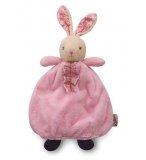 DOUDOU MARIONNETTE LAPIN FILLETTE PETITE ROSE 25 CM - KALOO - 969867