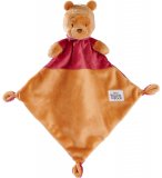 DOUDOU PLAT WINNIE L'OURSON 20 x 20 CM - PELUCHE DISNEY - NICOTOY