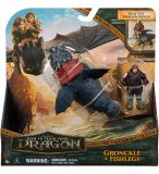 DRAGONS HOW TO TRAIN YOUR : GRONK ET VAREK - DRAGON ET SON DRESSEUR - DRAGONS DREAM WORKS - SPIN MASTER - 20153596
