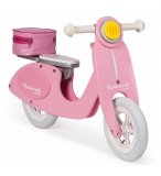 DRAISIENNE SCOOTER ROSE MADEMOISELLE EN BOIS - JANOD - J03239