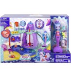 ENCHANTIMALS POUPEE SHAYDA OTARIE ET OTARIE CATCH LE PARC AQUATIQUE DES SIRENES - FIGURINE 15 CM - ANIMAL - MATTEL HCG03