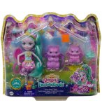 ENCHANTIMALS ROYALE POUPEE DEANNA DRAGON + DRAGON ROAST WHISK STEAM - FAMILLE DE DEANNA DRAGON - MATTEL - GYJ09