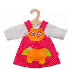 ENSEMBLE ROBE HIBOU 28/35 CM - HELESS - HABIT POUPON (17)