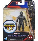 FIGURINE ARTICULEE : SPIDERMAN NOIR ET OR 15.2 CM MYSTERY WEB GEAR - SPIDER-MAN - HASBRO - F1913