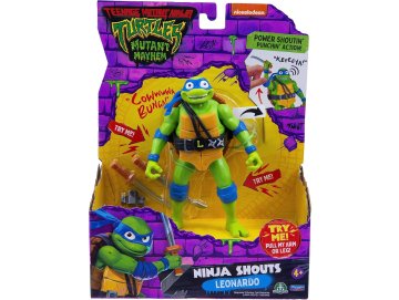 Figurine de Deluxe L�onardo 15 cm avec son - les tortues ninja mutant mayhem - tmnt - turtles - Giochi preziosi