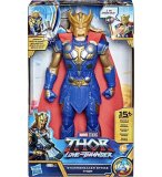 FIGURINE DELUXE ARTICULEE : THOR AVEC SONS 30 CM VERSION COMBAT - AVENGERS HEROS TITAN - MARVEL LOVE AND THUNDER - HASBRO - F3360