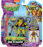 FIGURINE DONATELLO 12 CM - LES TORTUES NINJA TEENAGE MUTANT NINJA - MUTATIONS MIX'N MATCH - TMNT - TURTLES - GIOCHI PREZIOSI