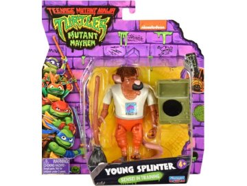 Figurine Rat Splinter Jeune 12 cm - les Tortues Ninja Mutant Mayhem - TMNT - Turtles - Giochi Preziosi