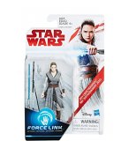 FIGURINE STAR WARS FORCE LINK 2.0 : REY 9.5 CM - ENTRAINEMENT JEDI - HASBRO - C1504