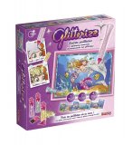 GLITTERIZZ SIRENES PAILLETEES 7 TABLEAUX SCINTILLANTS - LANSAY - 23013 - ART & LOISIR CREATIF