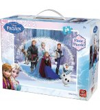 GRAND PUZZLE ENFANT DISNEY : LA REINE DES NEIGES - ELSA ET SES AMIS 24 PIECES - KING - 5272