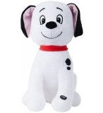 GRANDE PELUCHE DISNEY 101 DALMATIENS : CHIEN LUCKY BLANC ET NOIR  AVEC SON 50 CM 