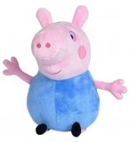 GRANDE PELUCHE PEPPA PIG : GEORGE 42 CM - PELUCHE LICENCE PEPPA LE COCHON