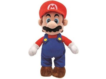Grande Peluche Super Mario 50 cm - Plombier Mario - Nintendo - Doudou Licence