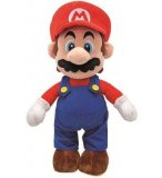 GRANDE PELUCHE SUPER MARIO 50 CM - PLOMBIER MARIO - NINTENDO - PELUCHE LICENCE