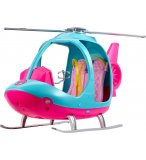 HELICOPTERE ROSE ET BLEU DE BARBIE - MATTEL - FWY29 - AVION