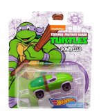 HOT WHEELS : TORTUES NINJA VOITURE DONATELLO - VEHICULE MINIATURE VERT ET VIOLET - TMNT - TURTLES - MATTEL GJJ04