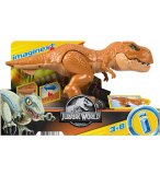 IMAGINEXT JURASSIC WORLD : DINOSAURE T-REX 36 CM ARTICULE - DINO ATTAQUE TYRANNOSAURE - FISHER PRICE HFC04