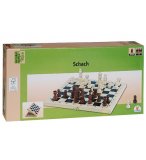 JEU D'ECHECS EN BOIS - ECHIQUIER PLIABLE - NATURAL GAMES - JEU DE SOCIETE