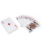 JEU DE 54 CARTES GEANTES XL 21 CM - MAXI CARTES A JOUER GRAND FORMAT - PLEIN AIR